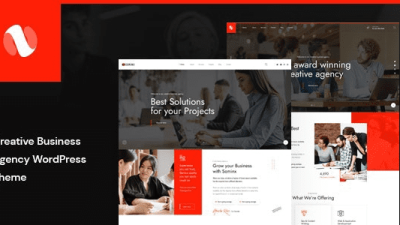 Sominx (v1.2.7) Creative Business Agency WordPress Theme
