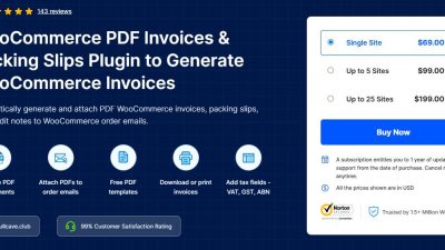 v1.6.6 Webtoffee WooCommerce PDF Invoices, Packing Slips and Credit Notes Pro (Activated)