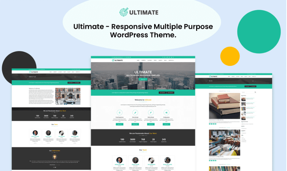 Ultimate – Responsive Multiple Purpose WordPress