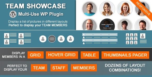 Team Showcase v25.05.14 Wordpress Plugin
