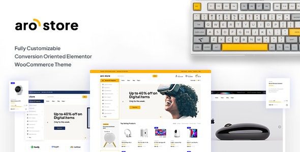 Arostore (v1.2.1) Electronics Store WooCommerce Theme