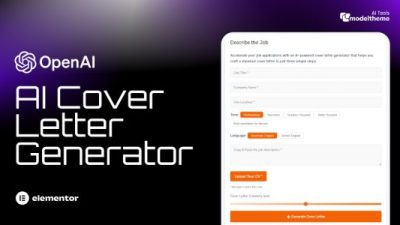 AI Cover Letter Generator for WordPress插件下载