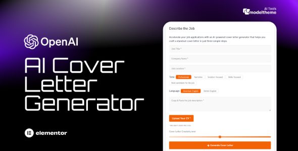 AI Cover Letter Generator for WordPress插件下载