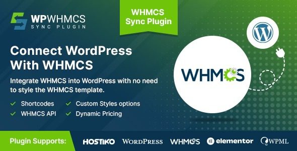 WHMCS Sync v2.2.1 WHMCS Integration Plugin for WordPress