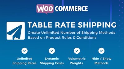 WooCommerce Table Rate Shipping By ZendCrew v1.4