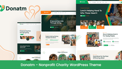 Donatm (v1.0.0) Nonprofit Charity WordPress Theme