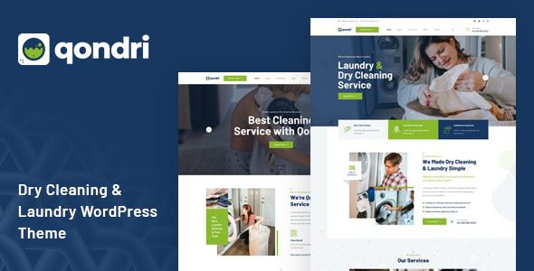 Qondri (v1.3.2) Dry Cleaning & Laundry Services Theme