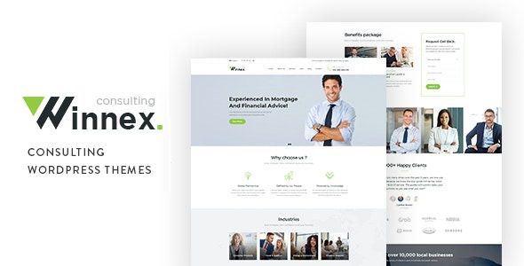 Winnex (v1.3.6) Business Consulting WordPress Themes