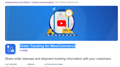 Order Tracking for WooCommerce v1.2.1 [by Addify]