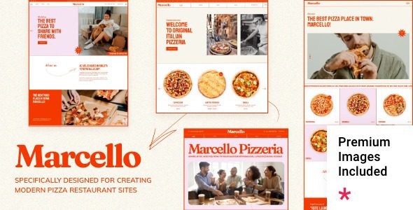 Marcello v1.1 Pizza Restaurant WordPress Theme