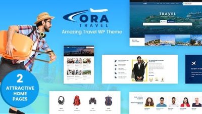 Ora v2.6 Travel Booking WordPress theme