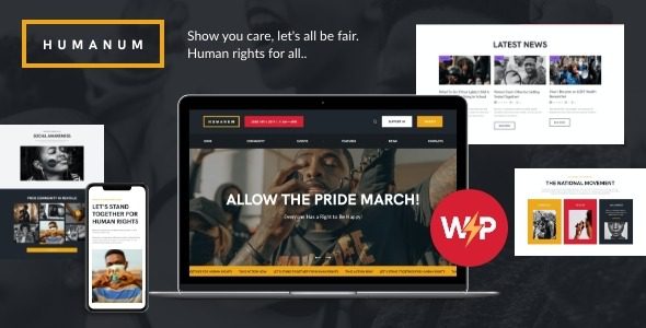 Humanum (v1.1.3) Human Rights WordPress Theme