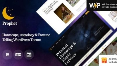 Prophet (v1.14) Horoscope & Astrology WordPress Theme [NFIX]