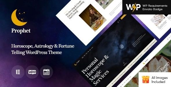 Prophet (v1.14) Horoscope & Astrology WordPress Theme [NFIX]