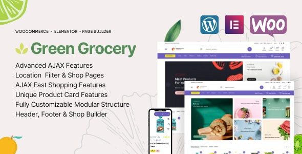 Green Grocery (v1.2.2) Online Supermarket & Organic Food eCommerce Theme