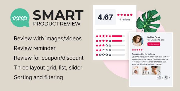 Smart Product Review For WooCommerce v2.0.4