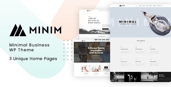 Minim v2.9 Minimal WordPress Theme