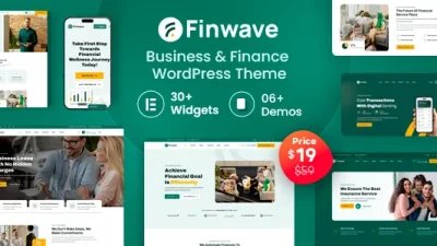 Finwave (v1.1.4) Business and Finance WordPress Theme