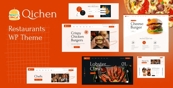 Qichen (v1.1.1) Restaurant WordPress Theme