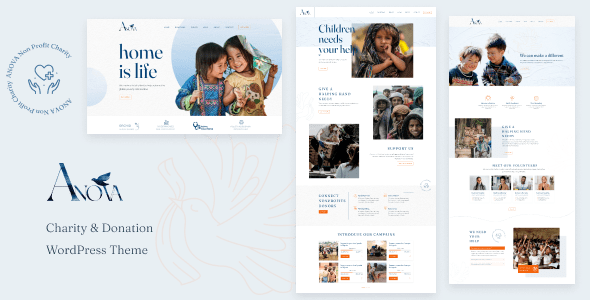 Anova (v1.1.1) Charity & Donation WordPress Theme