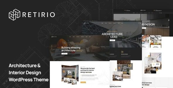 Retirio (v1.1.6) Architecture and Interior WordPress Theme