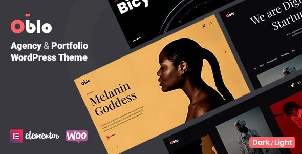 Oblo (v2.2.5) Portfolio Showcase WordPress Theme