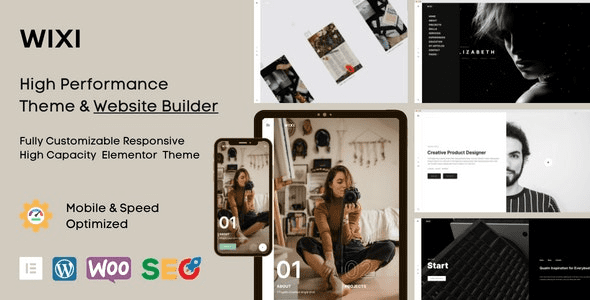 Wixi v1.1.2 Elementor WordPress Theme
