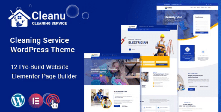 Cleanu (v1.0.6) Cleaning Services WordPress Theme