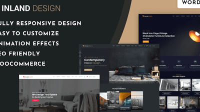 Inland v1.0.6 Architecture & Interior Design Elementor Theme With AI Content Generator