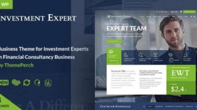 Investment (v2.4.3) Corporate Business & Finance Theme for Financial Consulting Company or Agency Websites
