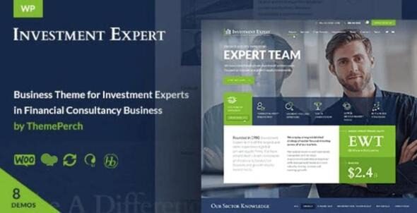 Investment (v2.4.3) Corporate Business & Finance Theme for Financial Consulting Company or Agency Websites
