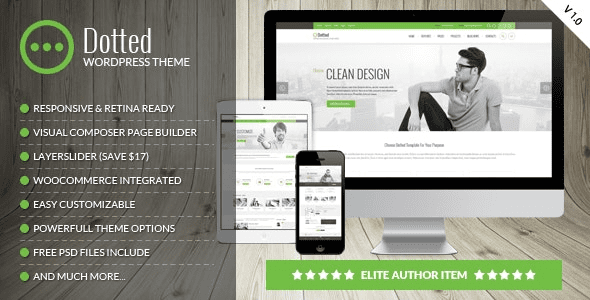 Dotted (v1.1.5) Corporate Multipurpose WordPress Theme