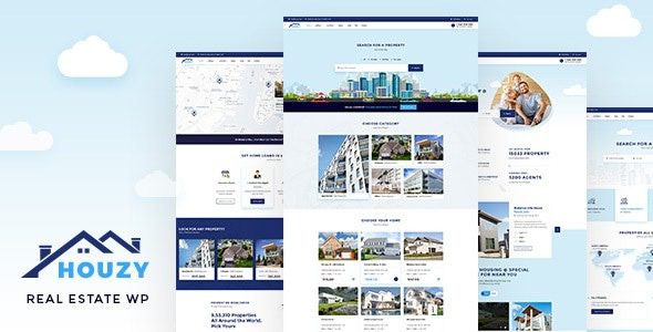 Houzy v2.1 Real Estate WordPress Theme
