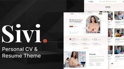 Sivi (v1.5) Personal CV/Resume Theme