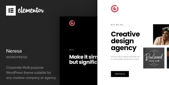 Neresa (v1.4) Elementor WordPress Theme