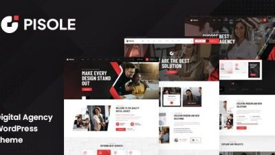 Pisole (v1.1.1) Digital Creative Agency WordPress Theme