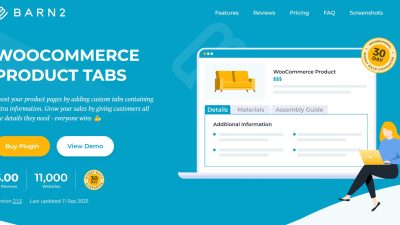 Barn2 Media WooCommerce Product Tabs Pro插件下载