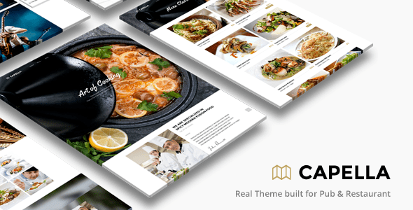 Capella (v2.5.5) Restaurant WordPress Theme