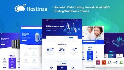 Hostinza (v3.1.0) Whmcs Web-Hosting WordPress Theme