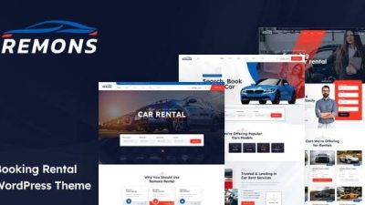 Remons (v1.3.3) Booking Rental Theme WordPress