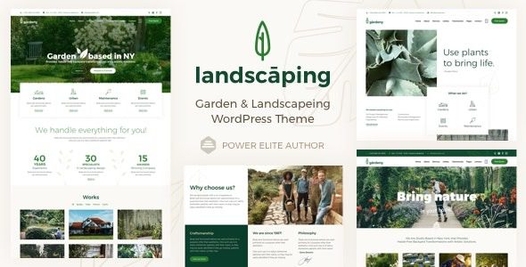 Verdantia (v37.0) Landscaping and Garden WordPress Theme [Activated]