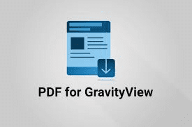 PDF for GravityView v1.1.0 (By Gravitykit)