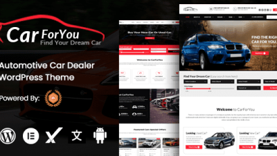 CarForYou (v8.2.2) Automotive Car Dealer WordPress Theme
