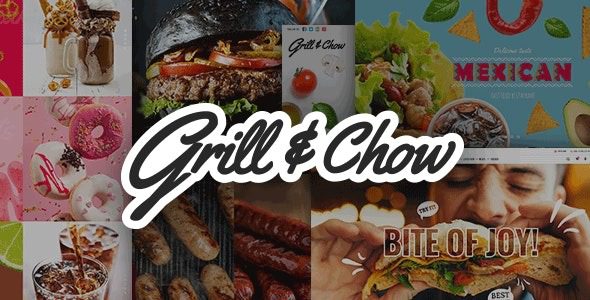 Grill and Chow (v1.6.1) Fast Food & Pizza Theme