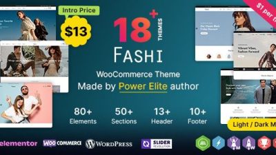 Fashi WP (v1.0.0) Multipurpose Fashion WooCommerce WordPress Theme