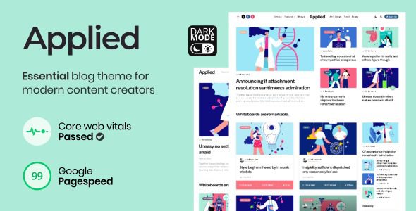 Applied (v1.1.1) Essential Blog theme for Modern Content Creators