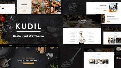Kudil (v3.5) Restaurant & Food Delivery Theme #
