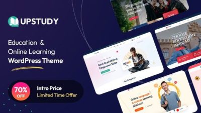 Upstudy (v1.2.4) Education WordPress Theme