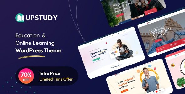 Upstudy (v1.2.4) Education WordPress Theme