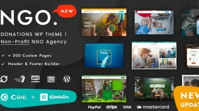 Ngo (v2.0) Charity & Donation WordPress